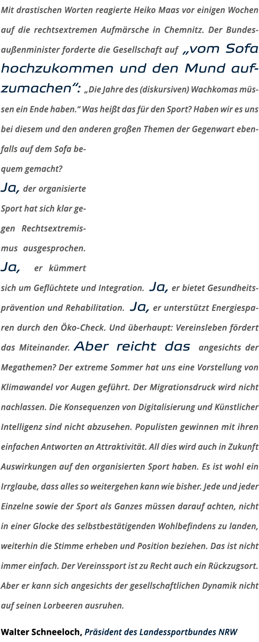 Mit drastischen Worten reagierte Heiko Maas vor einigen Wochen auf die rechtsextremen Aufm rsche in Chemnitz  Der Bun   