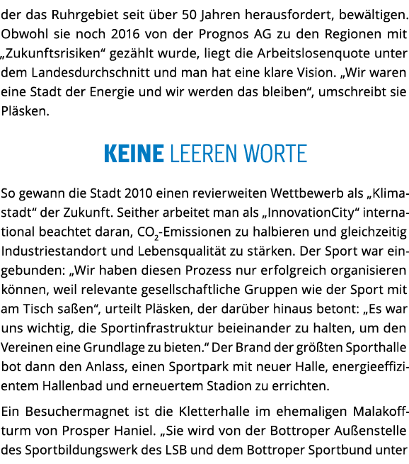 der das Ruhrgebiet seit  ber 50 Jahren herausfordert, bew ltigen  Obwohl sie noch 2016 von der Prognos AG zu den Regi   