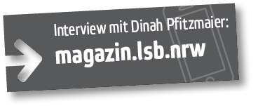 Interview mit Dinah Pfitzmaier: magazin lsb nr