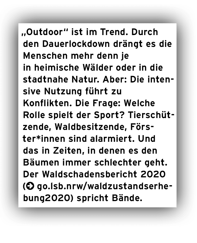  Outdoor  ist im Trend  Durch den Dauerlockdown drängt es die Menschen mehr denn je in heimische Wälder oder in die s   