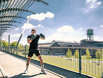 Sport auf alten Halden im Ruhrgebiet