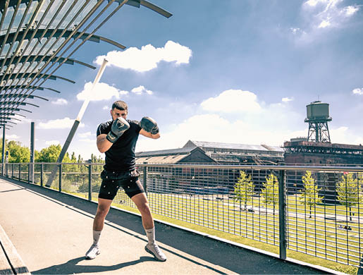 Sport auf alten Halden im Ruhrgebiet