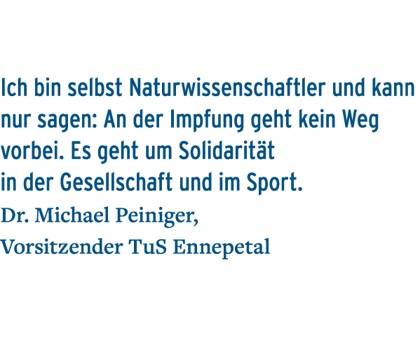 Ich bin selbst Naturwissenschaftler und kann nur sagen: An der Impfung geht kein Weg vorbei  Es geht um Solidarität i   