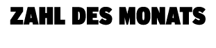 Zahl des Monats