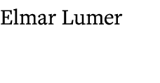 Elmar Lumer
