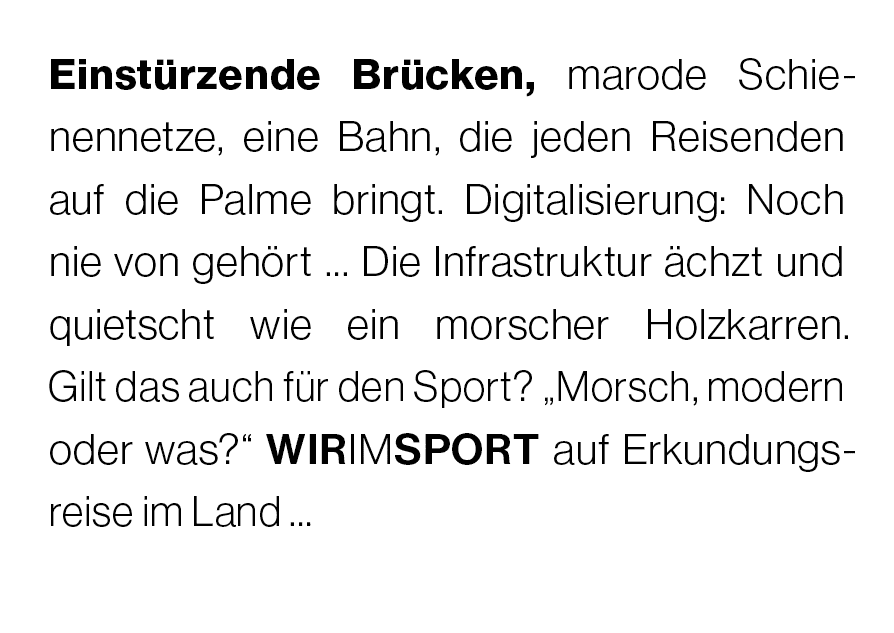 Einst rzende Br cken, marode Schienennetze, eine Bahn, die jeden Reisenden auf die Palme bringt. Digitalisierung: Noc...