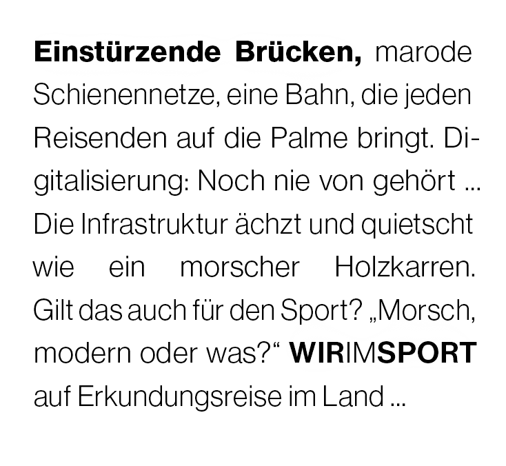 Einst rzende Br cken, marode Schienennetze, eine Bahn, die jeden Reisenden auf die Palme bringt. Digitalisierung: Noc...