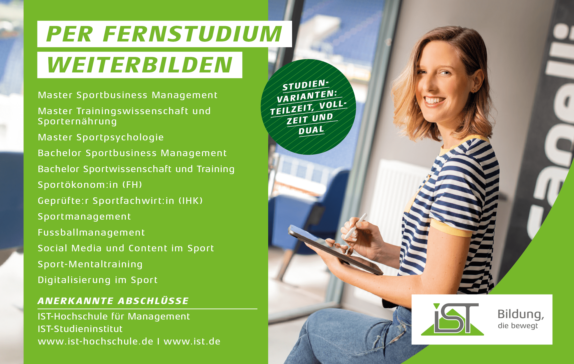 Anzeige IST.de IST Hochschule