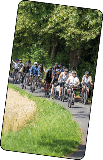 Bilder von der NRW Radtour 2025