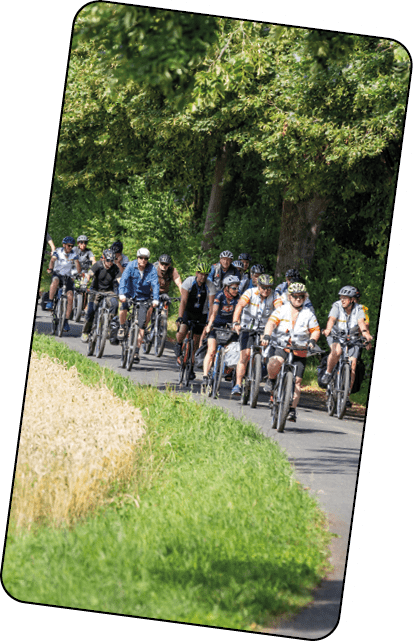 Bilder von der NRW Radtour 2025