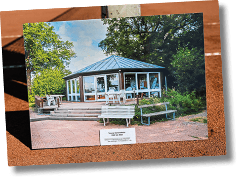 Kleines Foto des ehemaligen Vereinsheim.