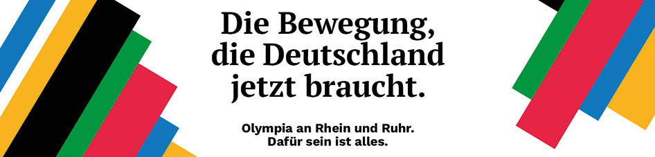 Signet der Olympiabewerbung des DOSB