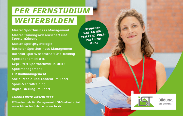 Anzeige IST Hochschule