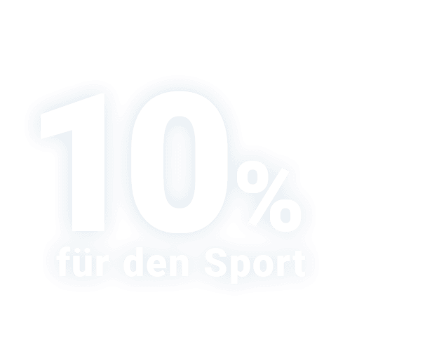 10% f r den Sport