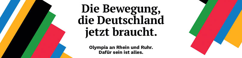 Signet der Olympiabewerbung des DOSB