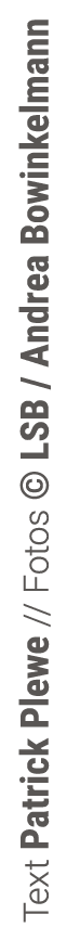 Text Patrick Plewe // Fotos © LSB / Andrea Bowinkelmann